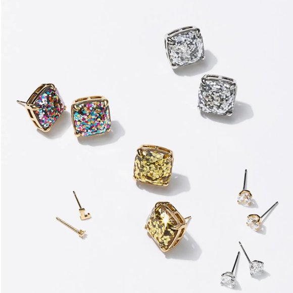 Kate spade glitter studs - Picture 2 of 5